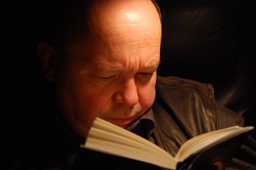 Man Reading MiContent Surrey Hills Content Writer
